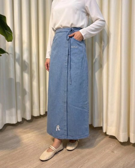 تنورة جينز REPLAY